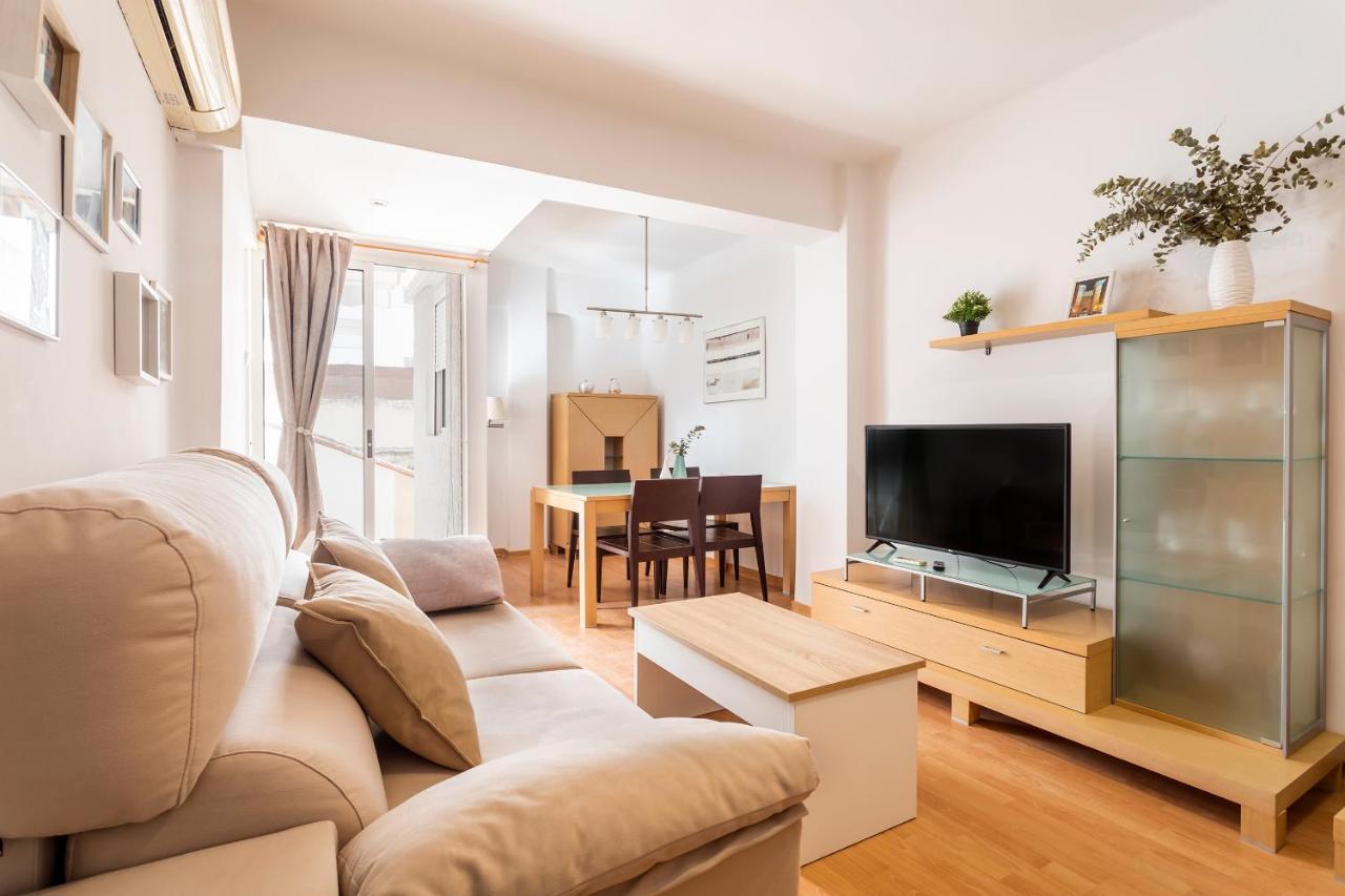 Precioso Piso Moderno: Terraza, A/C, Netflix, Wifi Daire Valensiya Dış mekan fotoğraf