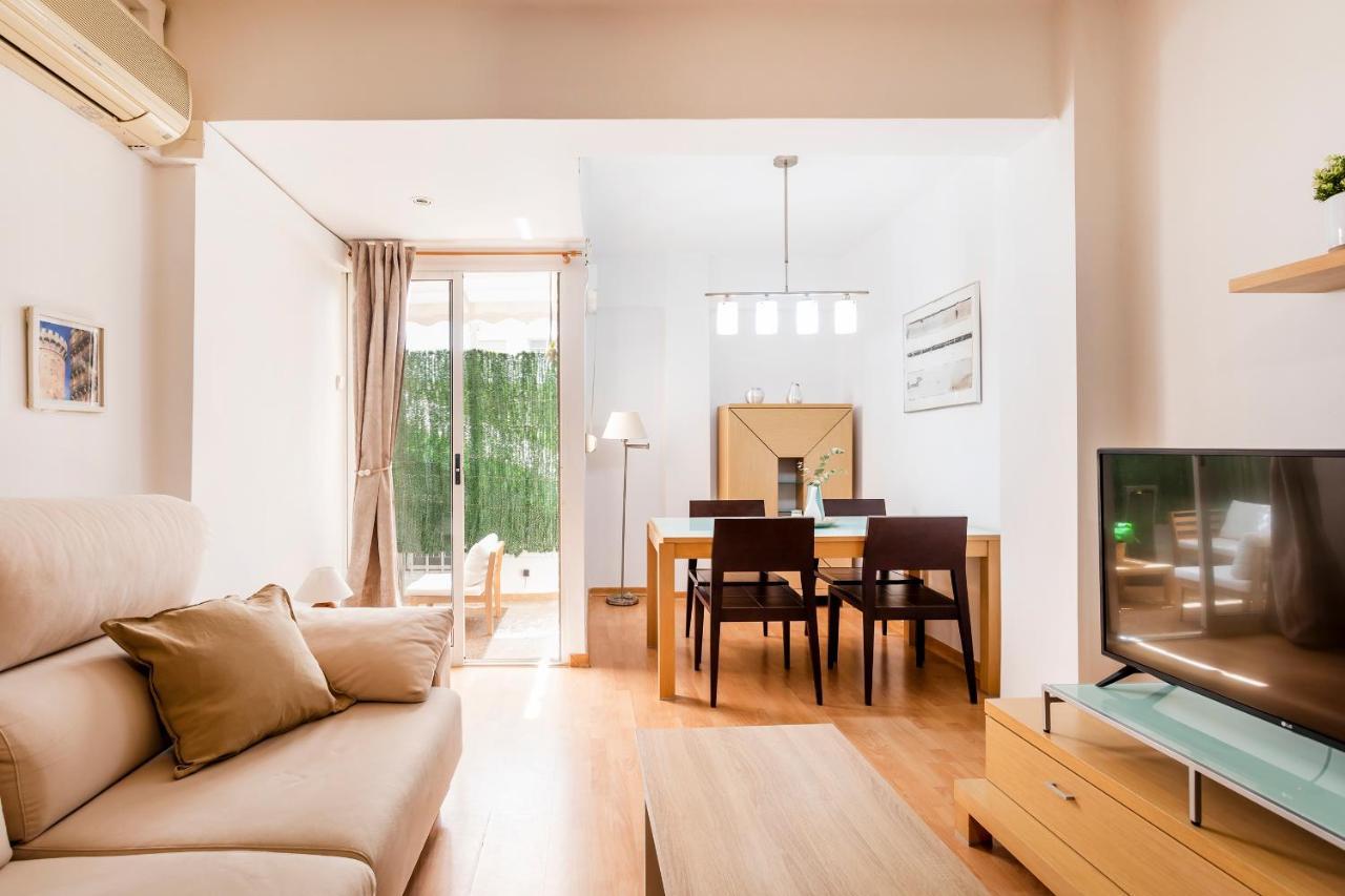 Precioso Piso Moderno: Terraza, A/C, Netflix, Wifi Daire Valensiya Dış mekan fotoğraf